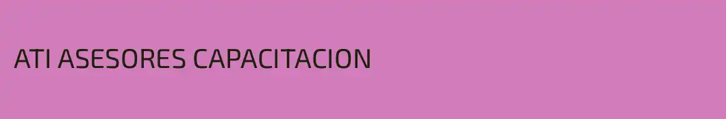 ATI ASESORES CAPACITACION